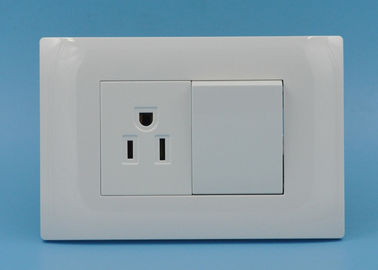 2 interrupteurs de lampe de manière de la bande 1 et prises de prise, commutateurs électriques résidentiels